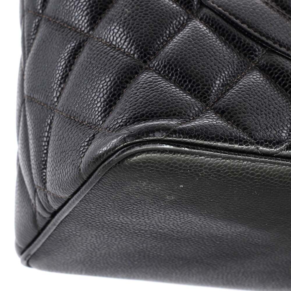 Chanel Medallion Tote Quilted Caviar #255006C27B - Picture 7 of 8